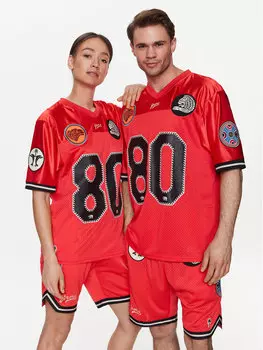 Футболка стандартного кроя Grimey, красный