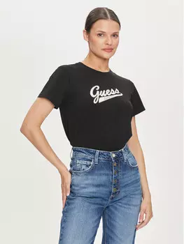 Футболка стандартного кроя Guess Jeans, черный