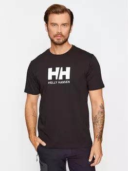 Футболка стандартного кроя Helly Hansen, черный