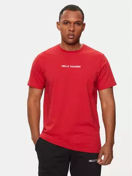 Футболка стандартного кроя Helly Hansen, красный