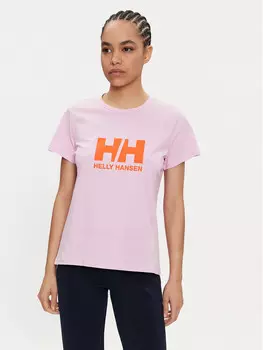 Футболка стандартного кроя Helly Hansen, розовый
