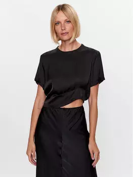 Футболка стандартного кроя Herskind, черный