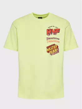 Футболка стандартного кроя Huf, зеленый