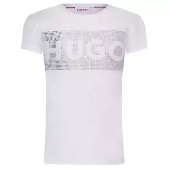 Футболка стандартного кроя Hugo, белый