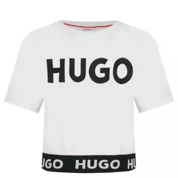 Футболка стандартного кроя Hugo, белый