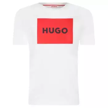 Футболка стандартного кроя Hugo, белый