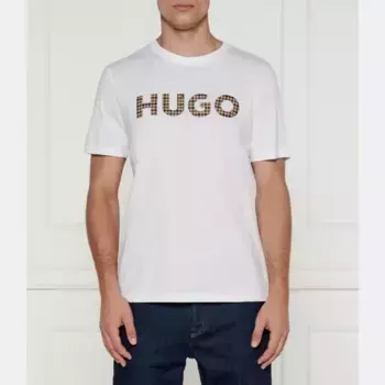 Футболка стандартного кроя Hugo, белый