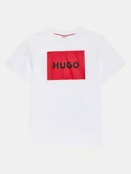 Футболка стандартного кроя Hugo, белый