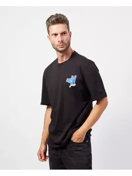 Футболка стандартного кроя Hugo Boss, черный