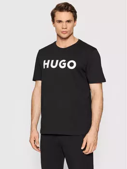 Футболка стандартного кроя Hugo, черный