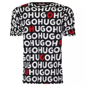 Футболка стандартного кроя Hugo, черный