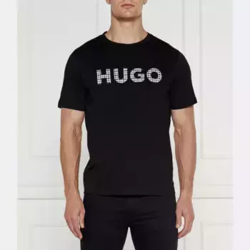 Футболка стандартного кроя Hugo, черный