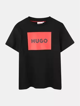 Футболка стандартного кроя Hugo, черный