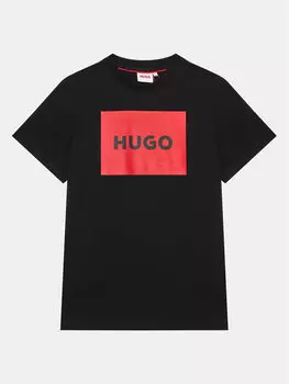 Футболка стандартного кроя Hugo, черный