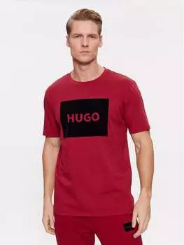 Футболка стандартного кроя Hugo, красный