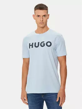 Футболка стандартного кроя Hugo, синий