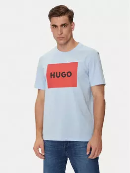 Футболка стандартного кроя Hugo, синий