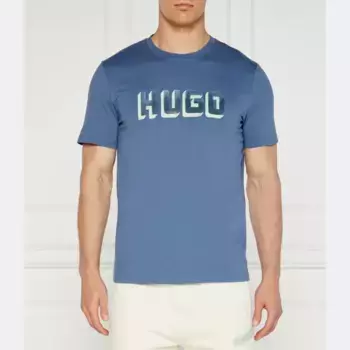 Футболка стандартного кроя Hugo, синий