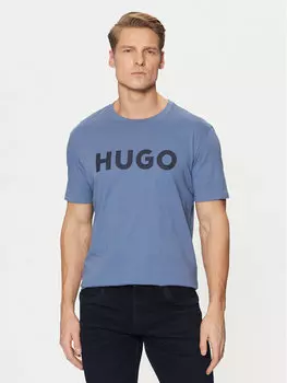 Футболка стандартного кроя Hugo, синий