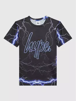 Футболка стандартного кроя Hype, черный