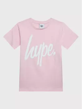 Футболка стандартного кроя Hype, розовый
