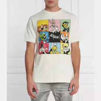 Футболка стандартного кроя Iceberg, экрю