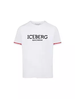 Футболка стандартного кроя Iceberg, белый