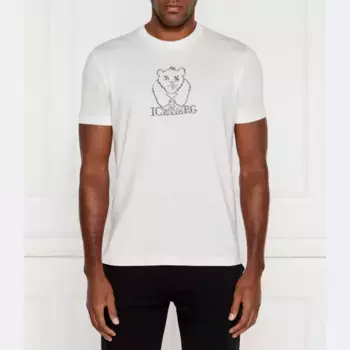 Футболка стандартного кроя Iceberg, белый