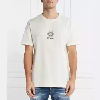 Футболка стандартного кроя Iceberg, белый