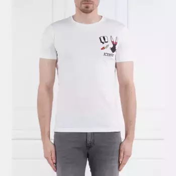 Футболка стандартного кроя Iceberg, белый