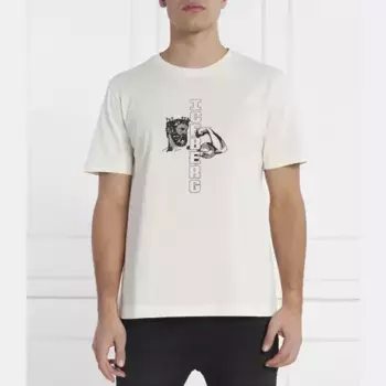 Футболка стандартного кроя Iceberg, бежевый