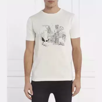 Футболка стандартного кроя Iceberg, бежевый