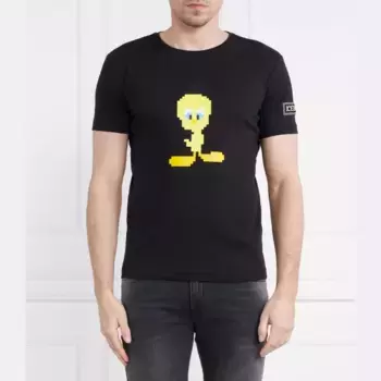 Футболка стандартного кроя Iceberg, черный