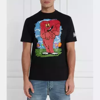 Футболка стандартного кроя Iceberg, черный