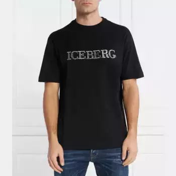 Футболка стандартного кроя Iceberg, черный