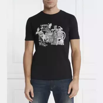 Футболка стандартного кроя Iceberg, черный