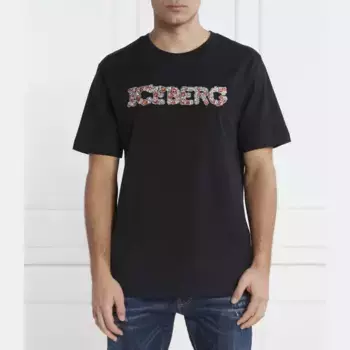 Футболка стандартного кроя Iceberg, черный