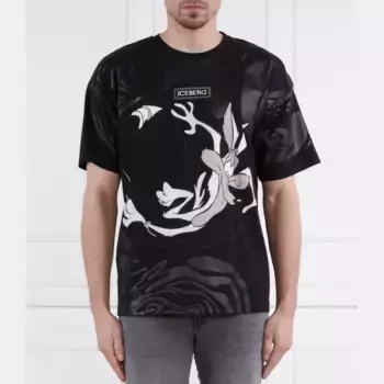 Футболка стандартного кроя Iceberg x Looney Tunes Iceberg, черный