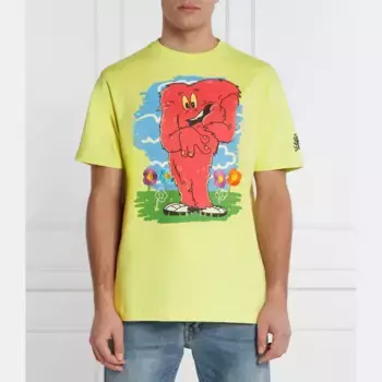 Футболка стандартного кроя Iceberg, зеленый