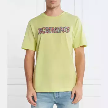 Футболка стандартного кроя Iceberg, зеленый