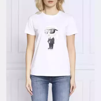 Футболка стандартного кроя Ikonik 2.0 Karl Lagerfeld, белый