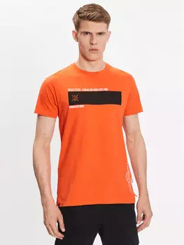 Футболка стандартного кроя Indicode, красный