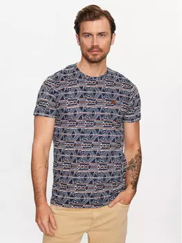 Футболка стандартного кроя Indicode, синий