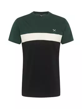 Футболка стандартного кроя Iriedaily Court, зеленый/черный