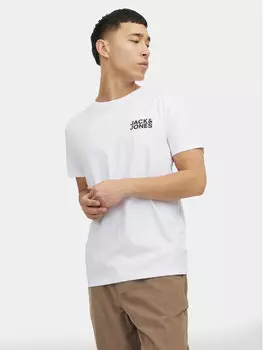 Футболка стандартного кроя Jack&Jones, белый