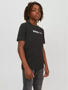 Футболка стандартного кроя Jack&Jones, черный