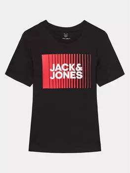 Футболка стандартного кроя Jack&Jones, черный