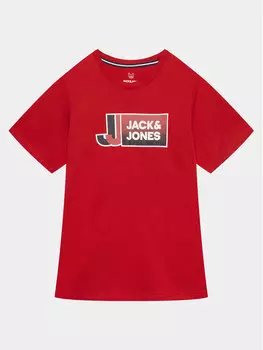 Футболка стандартного кроя Jack&Jones, красный