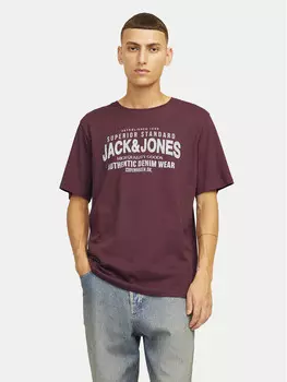 Футболка стандартного кроя Jack&Jones, красный