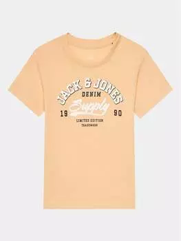 Футболка стандартного кроя Jack&Jones, оранжевый